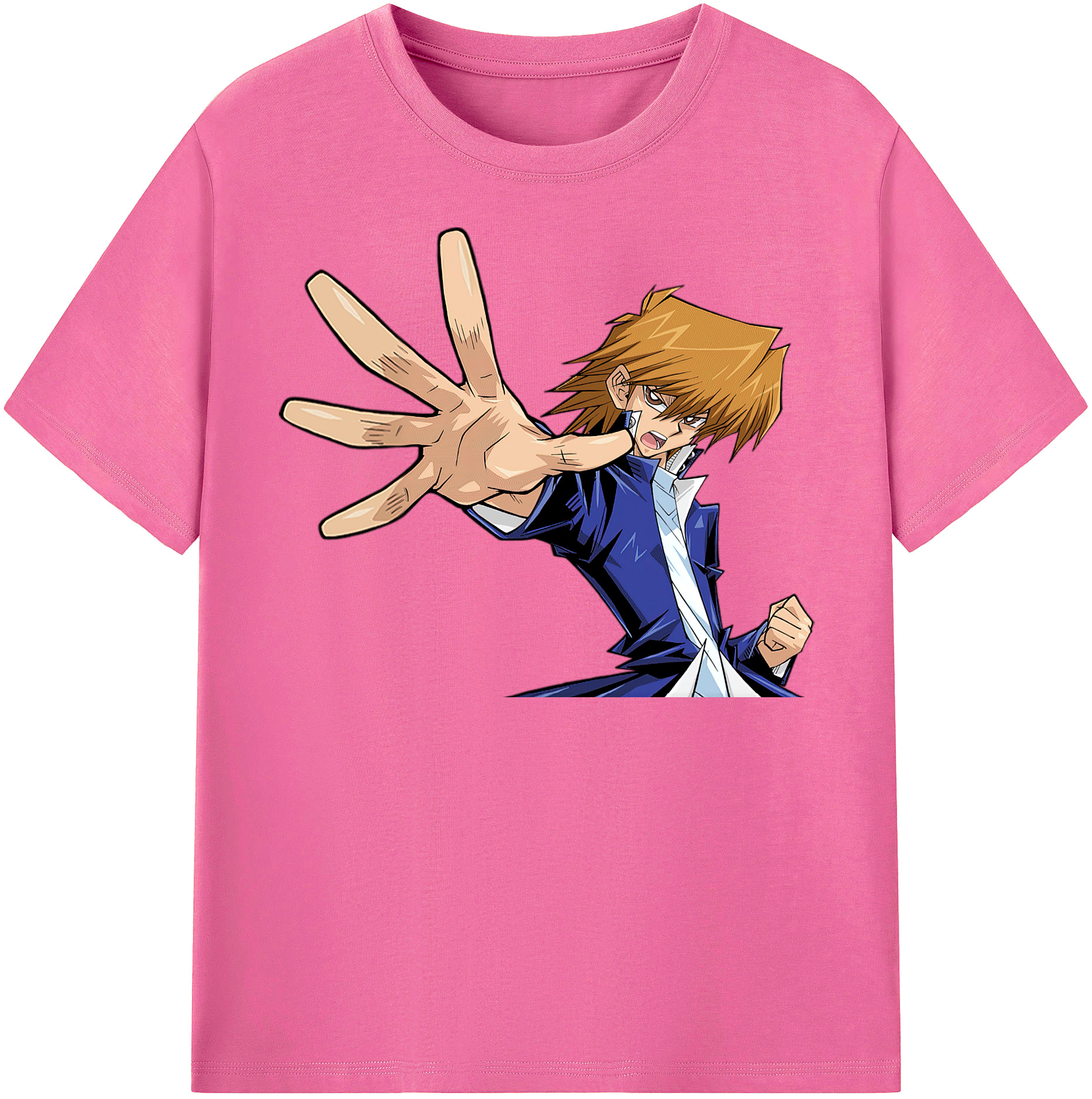 （画像用） 遊☆戯☆王 Yu-Gi-Oh! レディースカジュアルプリントTシャツ（綿100％）
